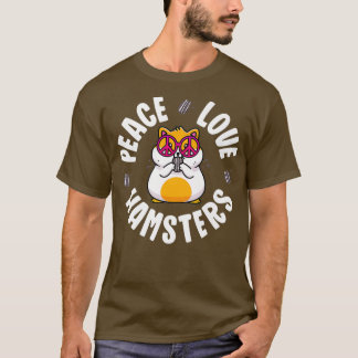 Fredstecken Hamster Shirt Kids Boy Peace T