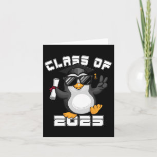 Fredstecken Hand Penguin Cl från 2025 Studenten Kort