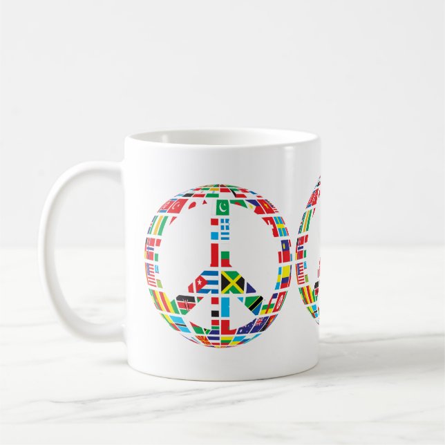 fredstecken kaffemugg (Vänster)