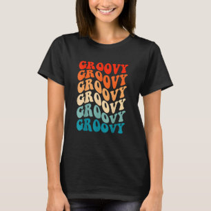 Fredstecken Kärlek 1960-talet, Tie Dye Groovy Hipp T Shirt