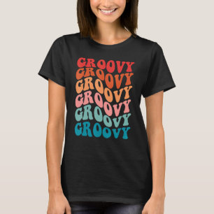 Fredstecken Kärlek 1960-talet, Tie Dye Groovy Hipp T Shirt