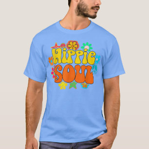 Fredstecken Kärlek 60-tal 70-tal Tie Dye Hippie Ha T Shirt