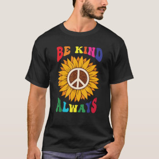 FREDSTECKEN KÄRLEK 60-tal 70-tal Tie Dye Hippie Ha T Shirt