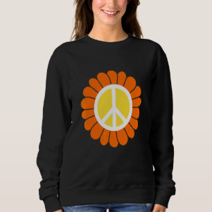 FREDSTECKEN KÄRLEK 60-TAL 70-TAL Tie Dye Hippie Ko T Shirt