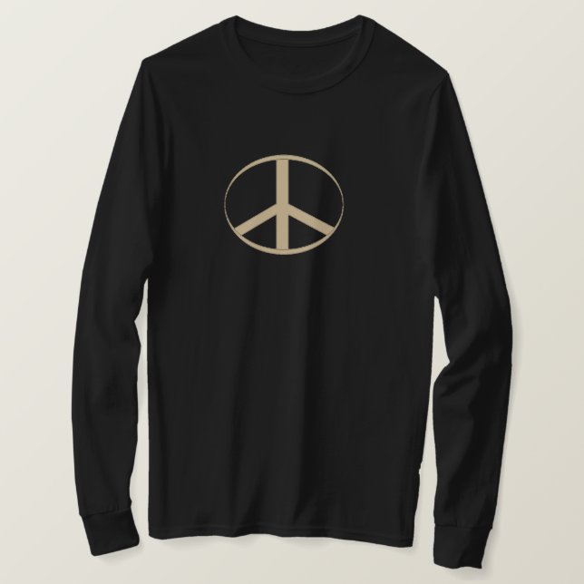 Fredstecken Långärmad T-Shirt (Design framsida)