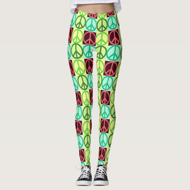 Fredstecken Leggings (Framsida)