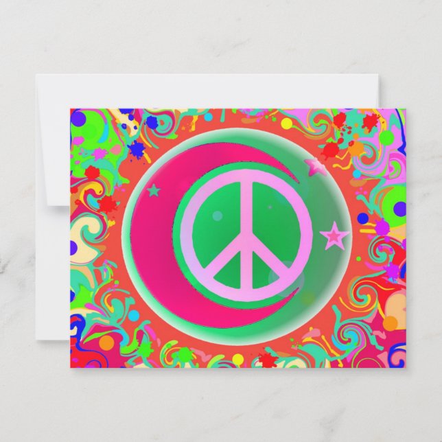 Fredstecken, Måne, stjärnor och allt (Framsida)