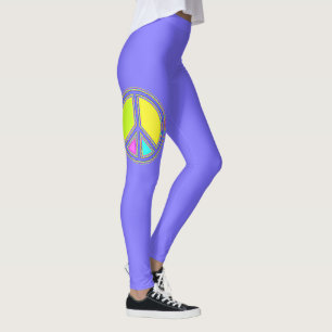 Fredstecken med färger 1 leggings