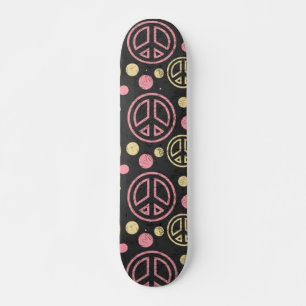 Fredstecken med Polka dots Skateboard