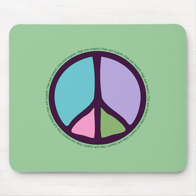 Fredstecken Mousepad Musmatta (Framsidan)