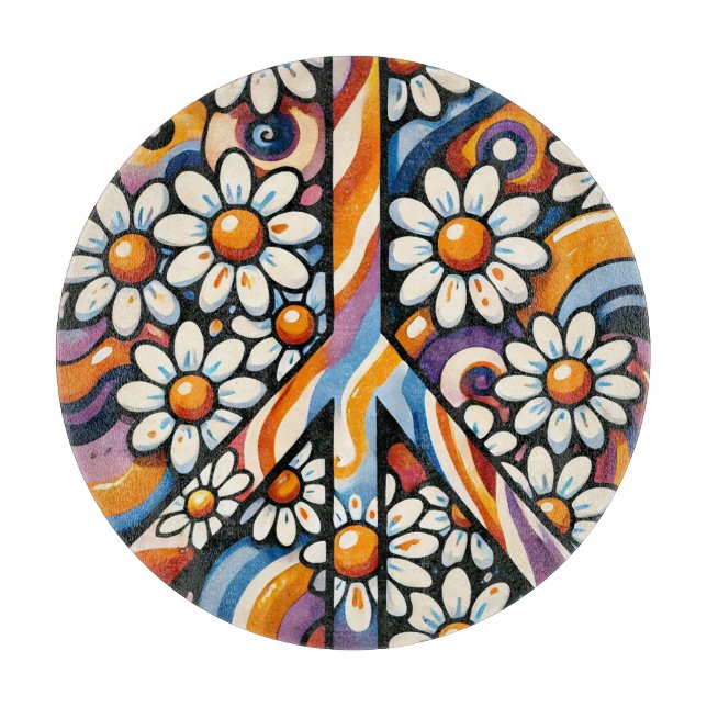 Fredstecken Peacful Hippie (Framsidan)