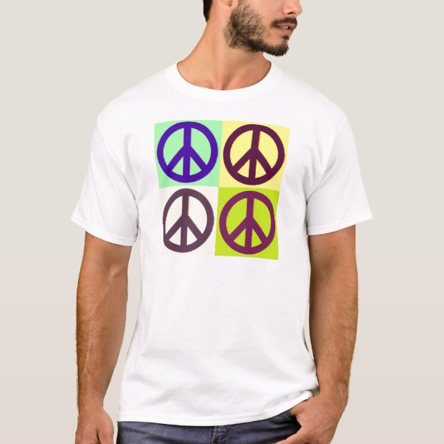 Fredstecken-popup-bild Tee Shirt (Framsida)