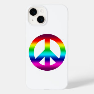 Fredstecken Rainbow in Hippie Brights on White