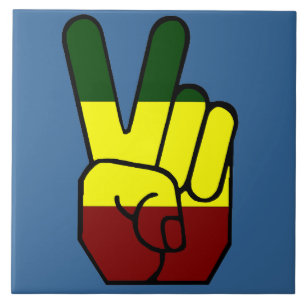 Fredstecken Reggae Stil Tile Kakelplatta