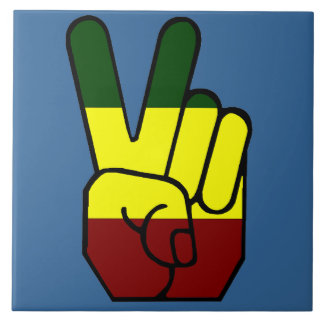 Fredstecken Reggae Stil Tile Kakelplatta