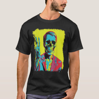 Fredstecken Skeleton T Shirt