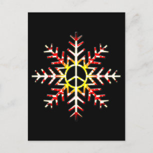 FREDSTECKEN SNOWFLAKE VYKORT