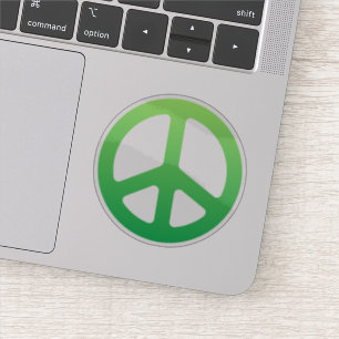 Fredstecken Sticker Klistermärken