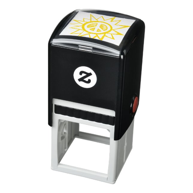 Fredstecken Sunshine Sunny fredligt Självfärgande Stämpel (Produkt)