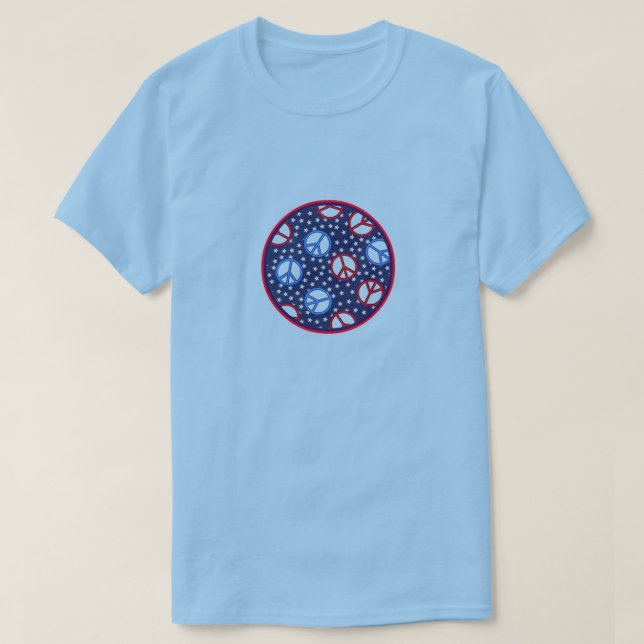 Fredstecken Tee Shirt (Design framsida)