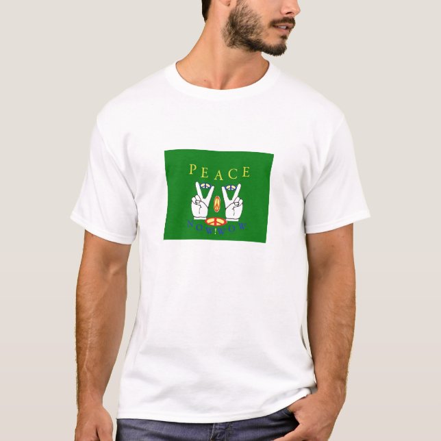 Fredstecken Tee Shirt (Framsida)