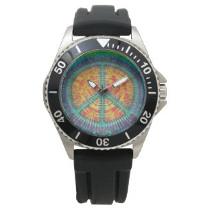 Fredstecken Tie Dye Armbandsur
