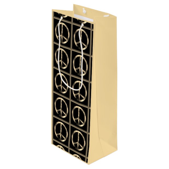 FREDSTECKEN Vin Gift Bag (Framsidan Vinklad)
