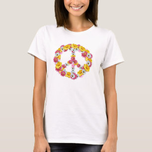 Fredsteckenblommor Tee
