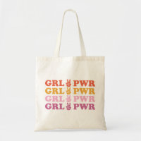 Fredsteckenet Cute Girl Power
