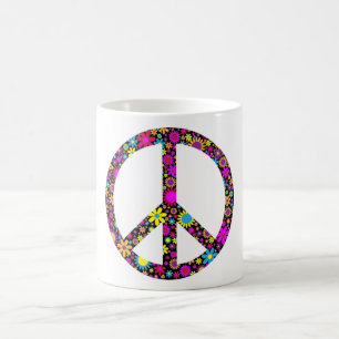 FREDSTECKENET GROOVY BLOMMIGT KAFFEMUGG