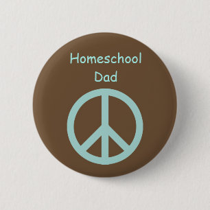 Fredsteckenet Hippie Homeschool Pappa Knapp