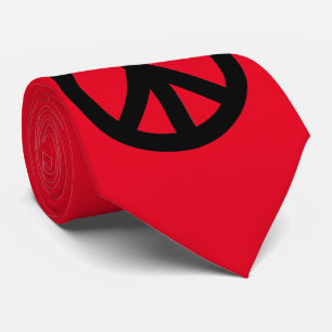 Fredsteckenet Red Black Symbol Pop Art Slips
