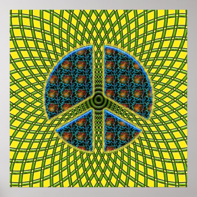 FREDSTECKENET RETRO POSTER (Framsidan)