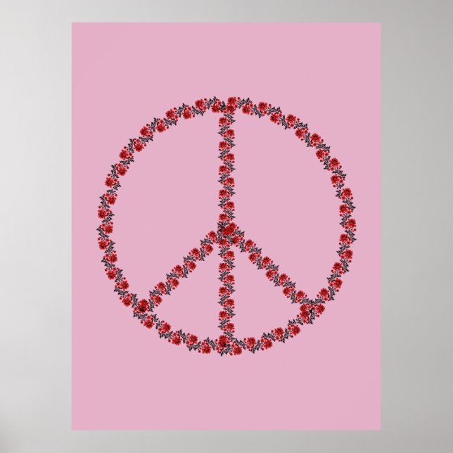 Fredsteckenet ro Poster (Framsidan)