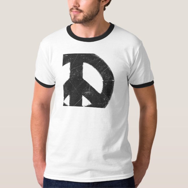 Fredsteckenet Vintage Tee (Framsida)