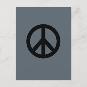 Fredsteckenets symbol vykort