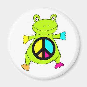 Fredsteckengrodarunda Magnet
