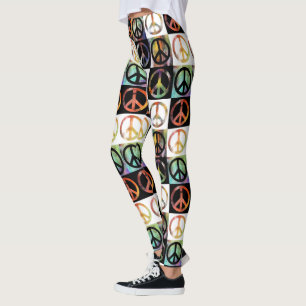 Fredsteckenmosaik Leggings