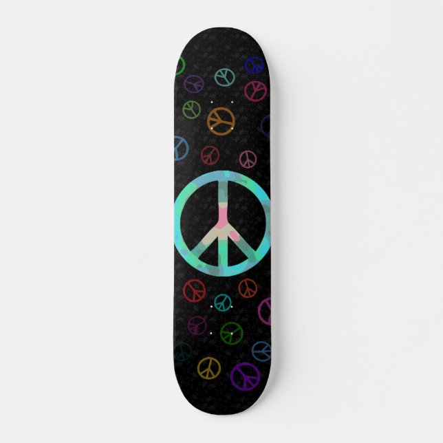 FredsteckenSkateboard Mini Skateboard Bräda 18,5 Cm (Framsida)