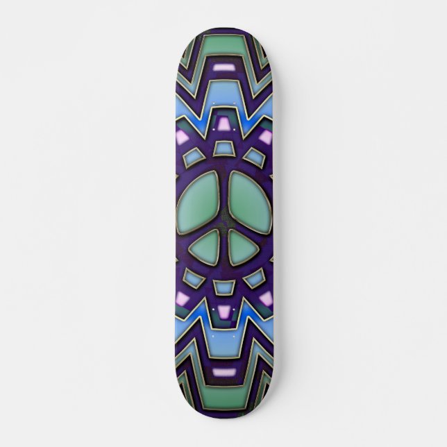 FREDSTECKENSKATEBOARD SKATEBOARD BRÄDA 20,5 CM (Framsida)