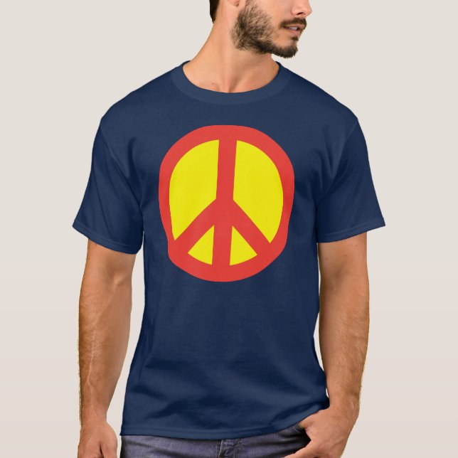 Fredsteckentoppen T-shirt (Framsida)