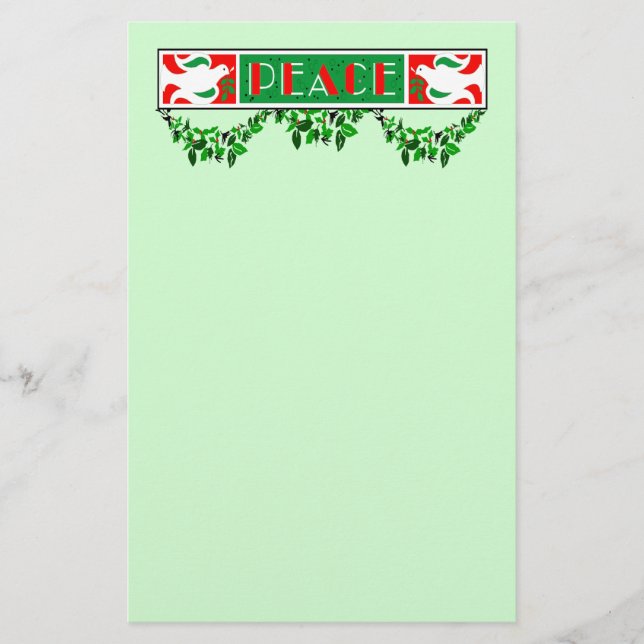 Fredsterskap Brevpapper (Framsida)