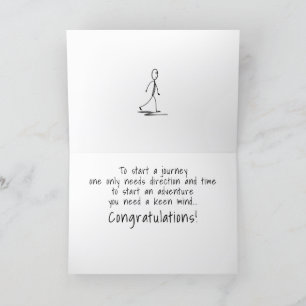 Fredsutgången studenten Student i Äventyr Helgkort