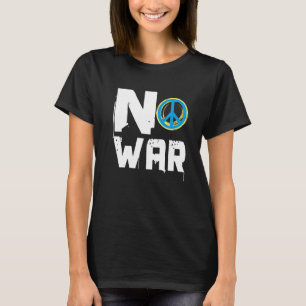 Fredsutsikten i ge Stopp frednr Krig World Peace N T Shirt