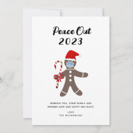 Fredsutställning 2022 - Lustigt att säga julbrödde Julkort