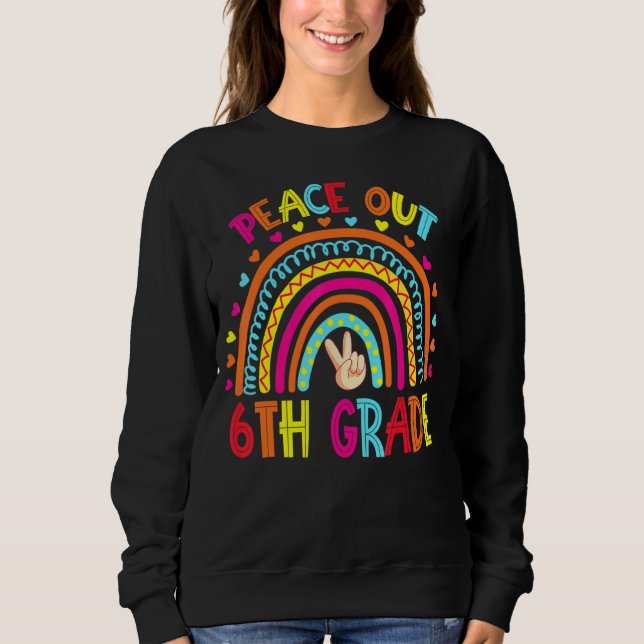 Fredsutträdet i 6e Klass förra dagen, då skollärar T Shirt (Framsida)