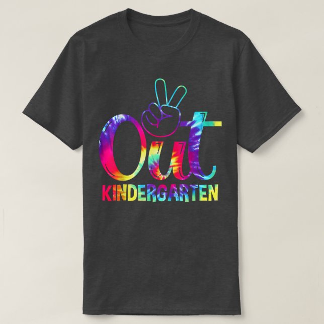 Fredsutträdet i Kindergarten Lycklig förra dagen i T Shirt (Design framsida)