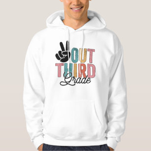 Fredsutträdet i tredje Klass i skolan 2022 Grad Hoodie