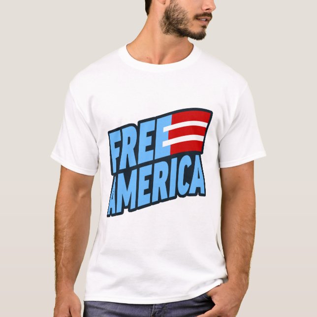 Free America Tee XL-Graphic (Framsida)