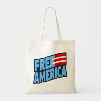 Free America Tote Tygkasse